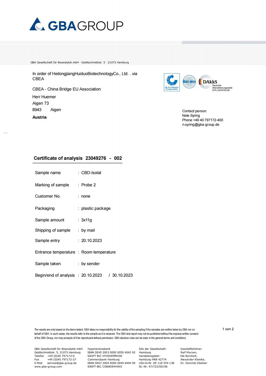 GBA Group _ Chemical_Physical Test
